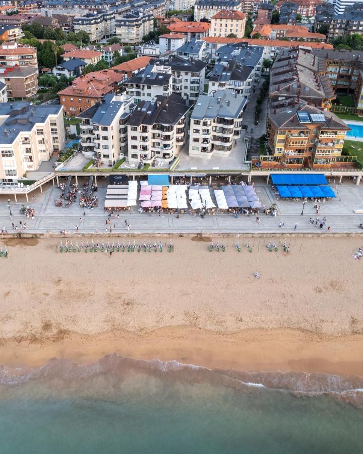 Zarautz Beach With Parking By Aston Rentals Exteriör bild