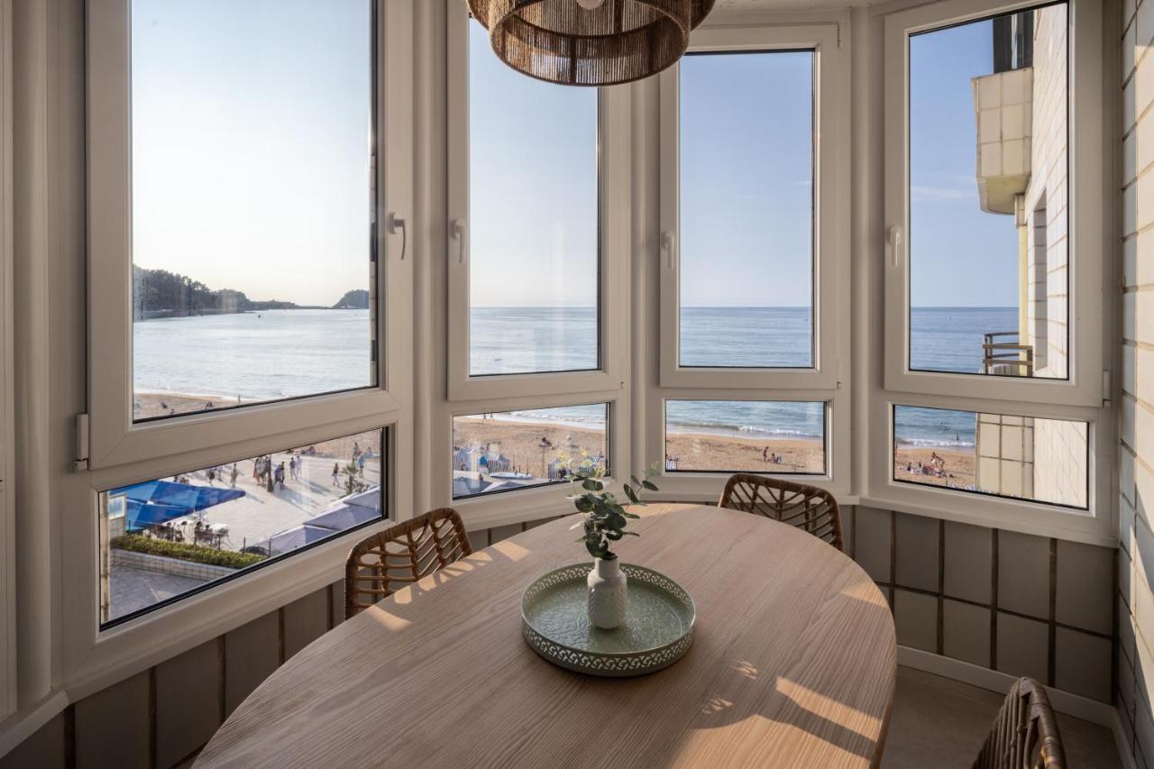 Zarautz Beach With Parking By Aston Rentals Exteriör bild